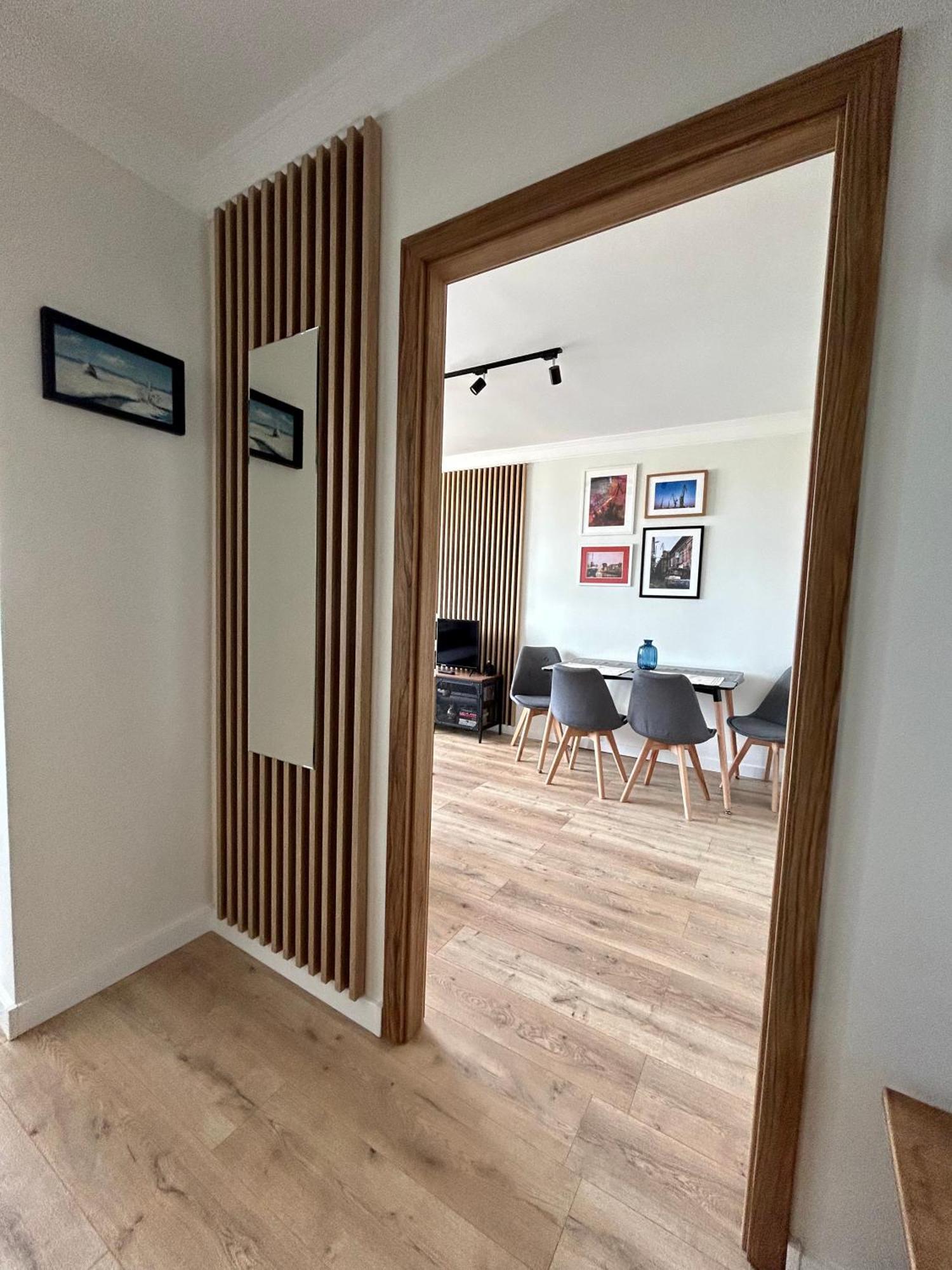 Apartament Z Widokiem Na Gdansk I Zatoke Free & Priv Parking Kültér fotó